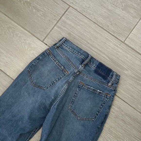 Abercrombie & Fitch Curve Love Ultra High Rise Ankle Straight size 0 25 - Picture 8 of 8